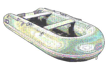 Надувные лодки (рисунок)