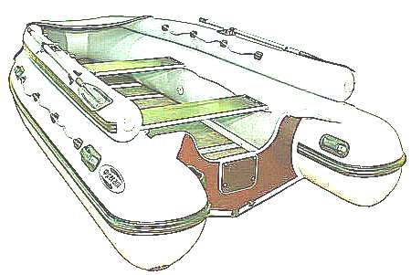 Лодки ПВХ (рисунок)
